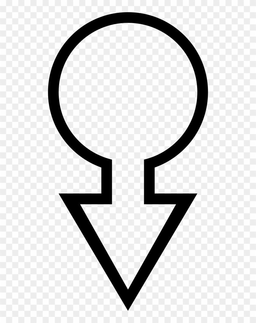 Circle With Arrow Symbol - Circle With Arrow Symbol #1737151