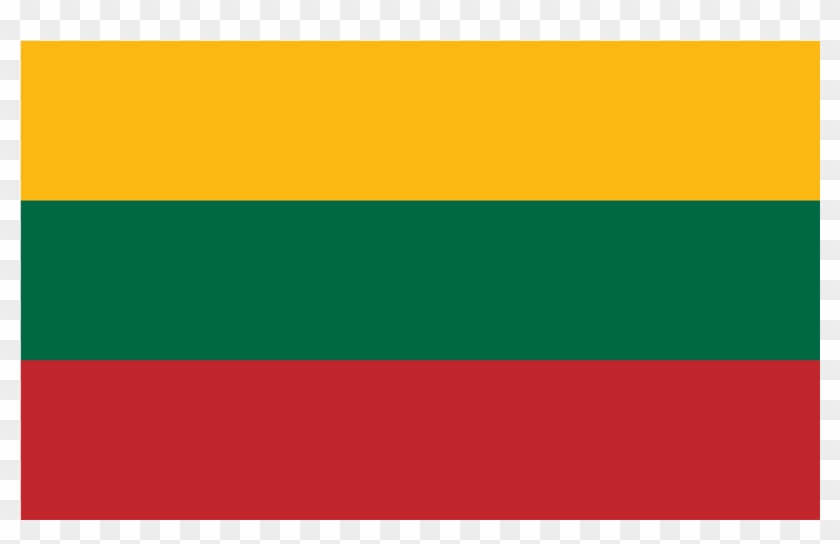 Lt Lithuania Flag Icon - Флаг Литвы #1737294