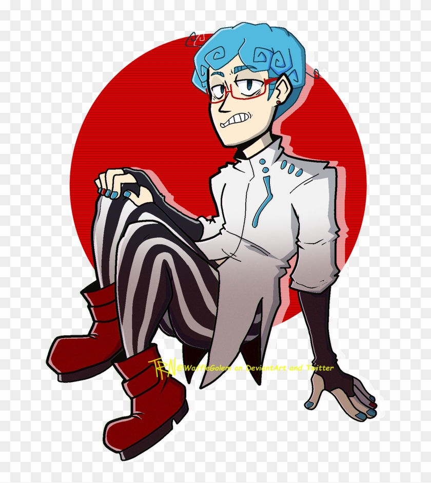 Angry Ice Boy By Wafflegolem - Cartoon #1737451