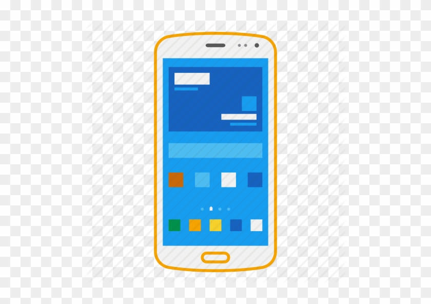 Smart Phone Icon Png Clipart Samsung Galaxy Smartphone - Android Mobile Phone Icon #1737914