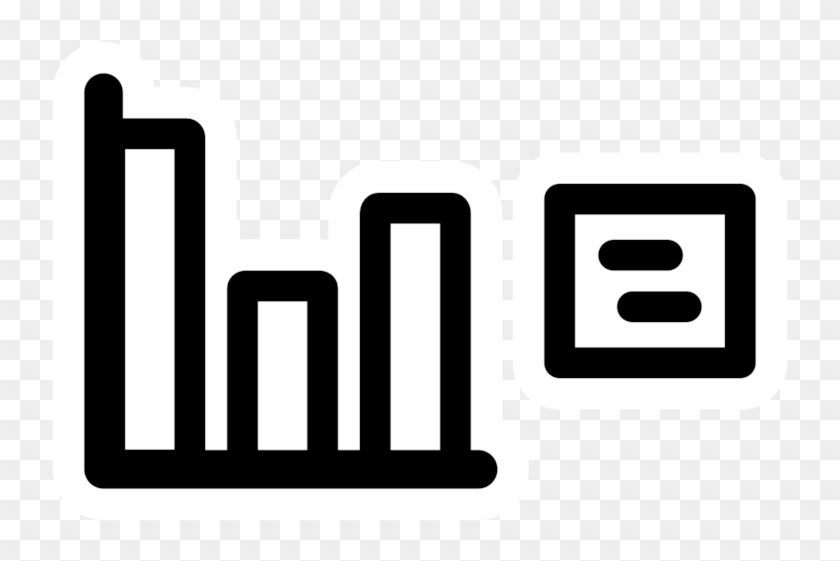 Computer Icons Chart [mono - Clip Art #1738184