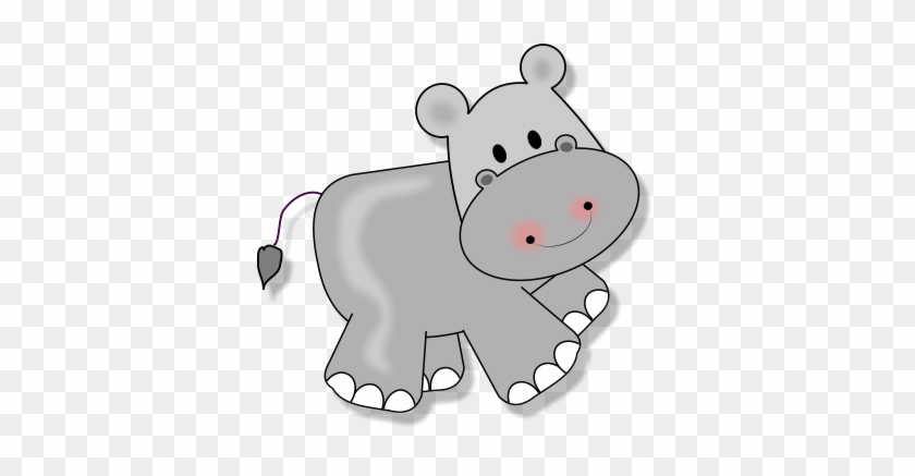 Clip Art Clipart - Hipopotamo Caricatura Png #1738469