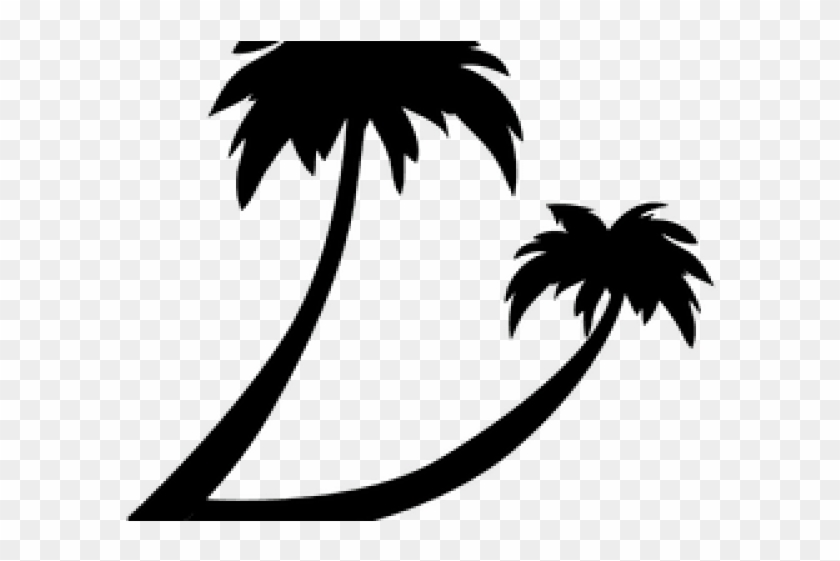 Coconut Tree Silhouette Png #1738525
