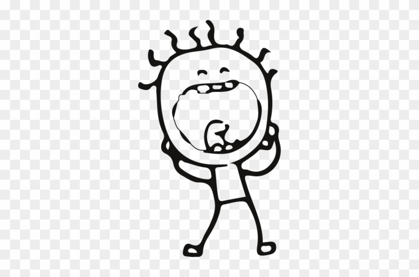 Procrastination Edition - Hombre Gritando Png Dibujo #1738759