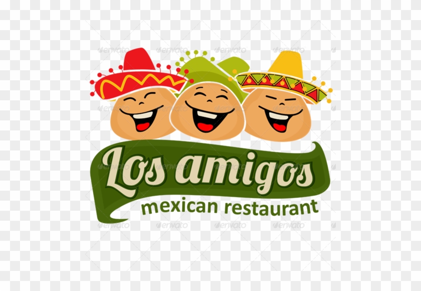 9 Mexican Vector Badges, Emblems And Logos - Cartoon #1738827