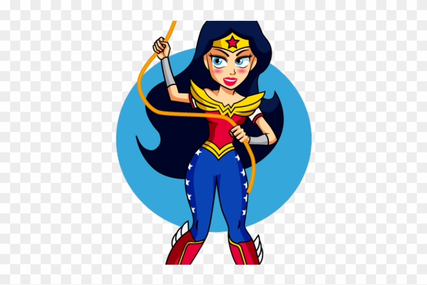Wonder Woman Clipart Vector - Cartoon #1738875