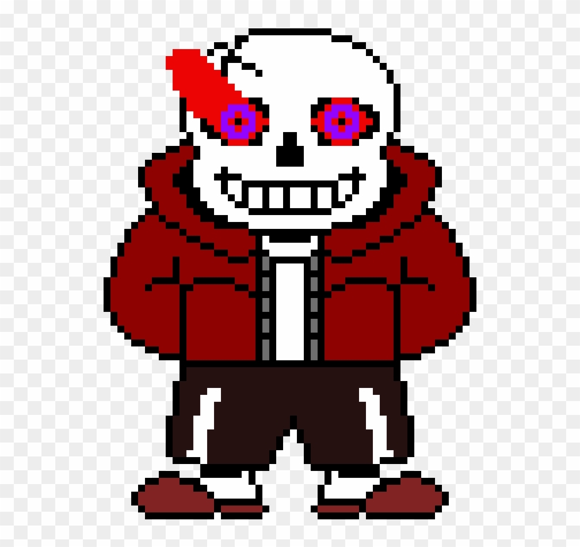 Insane Hardtale Sans - Undertale Sans Pixel Art #1739271