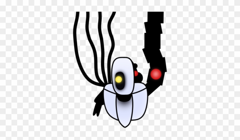 A Crappy, Wrong Design Of Glados By Zipcard - Cartoon #1739638