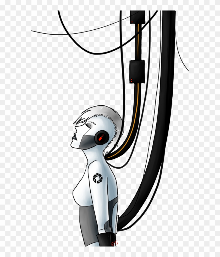 “ Felt Like Drawin Some Lady Glados So I Did ” - Cartoon #1739656