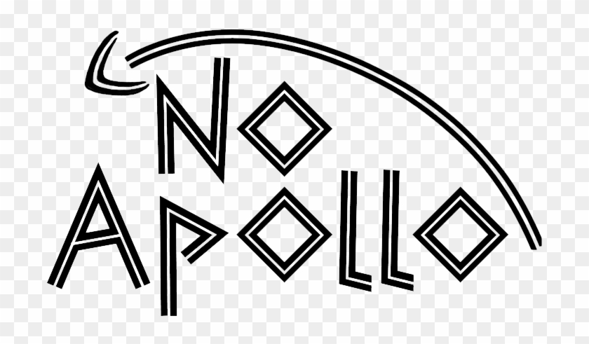 No Apollo Logo Black - No Apollo Logo Black #1740072