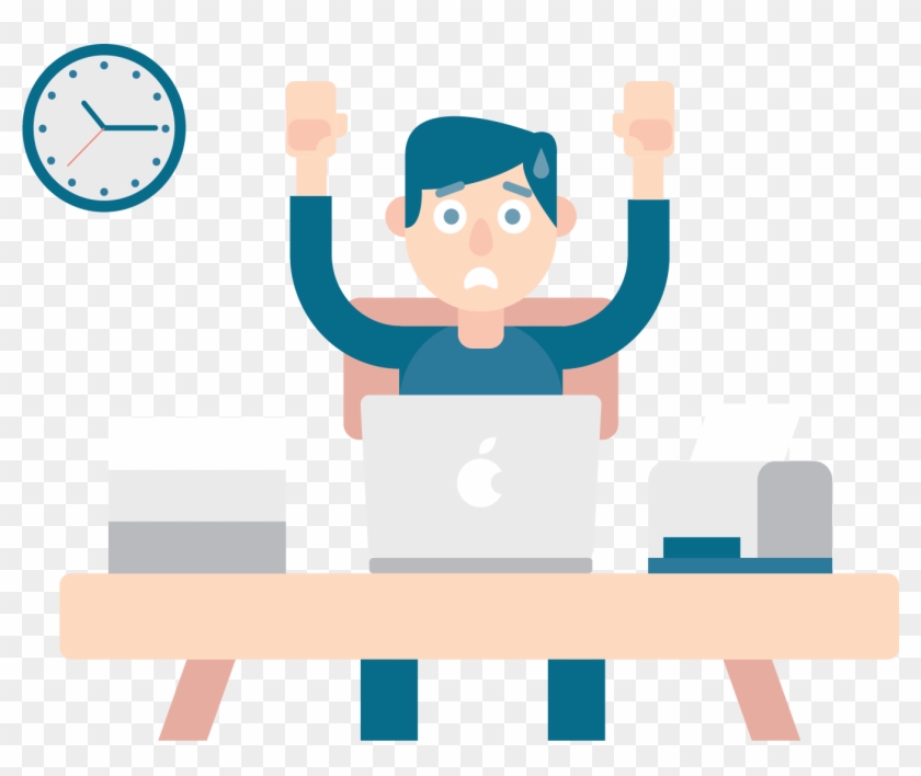 Work Clipart Busy Schedule - Vector Graphics #1740769