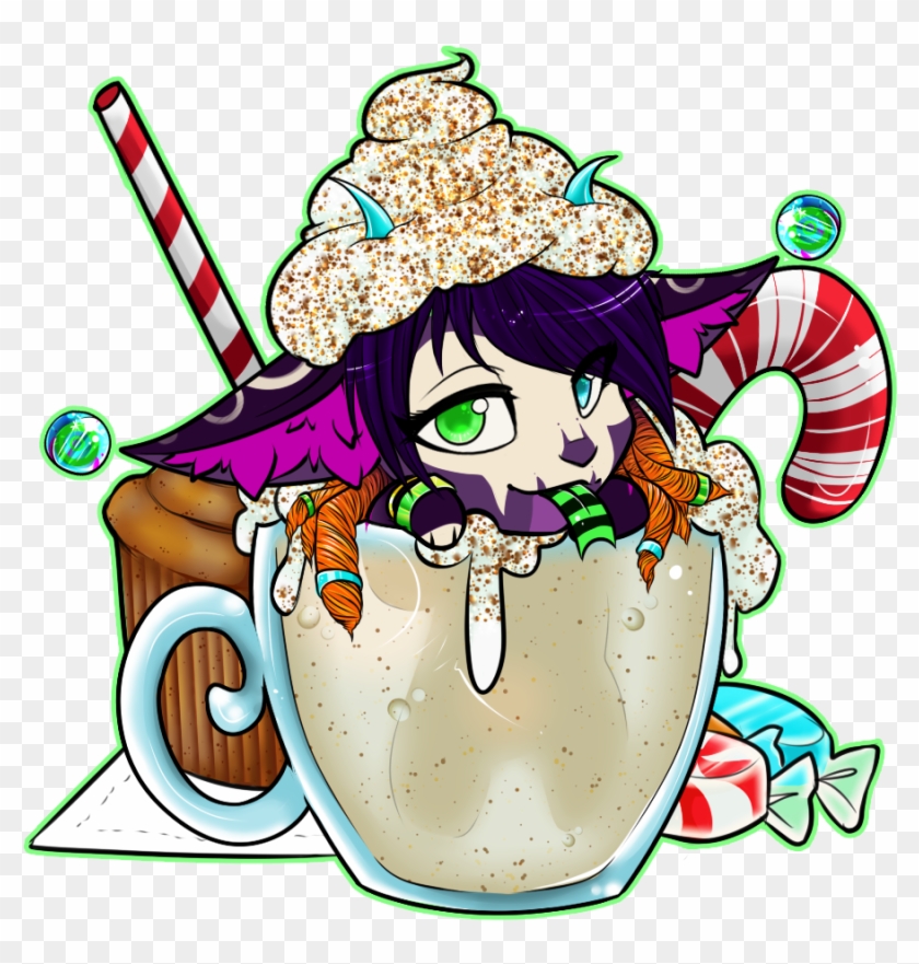 Eggnog Addict - Cartoon #1741248