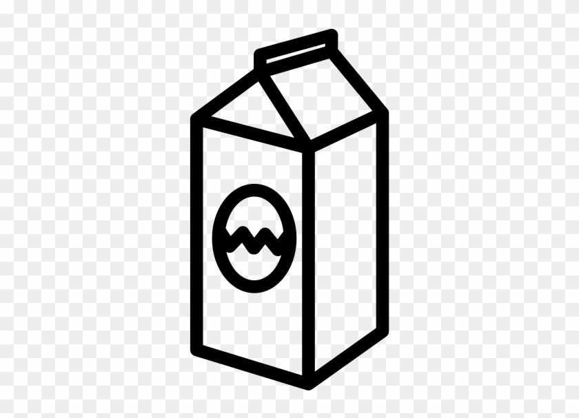 Caja De Leche Vector #1741251