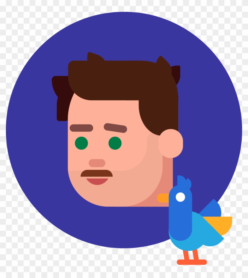 Inanutshell Kurzgesagt Portraits Team 2018 Adam - Kurzgesagt In A Nutshell Face #1741327