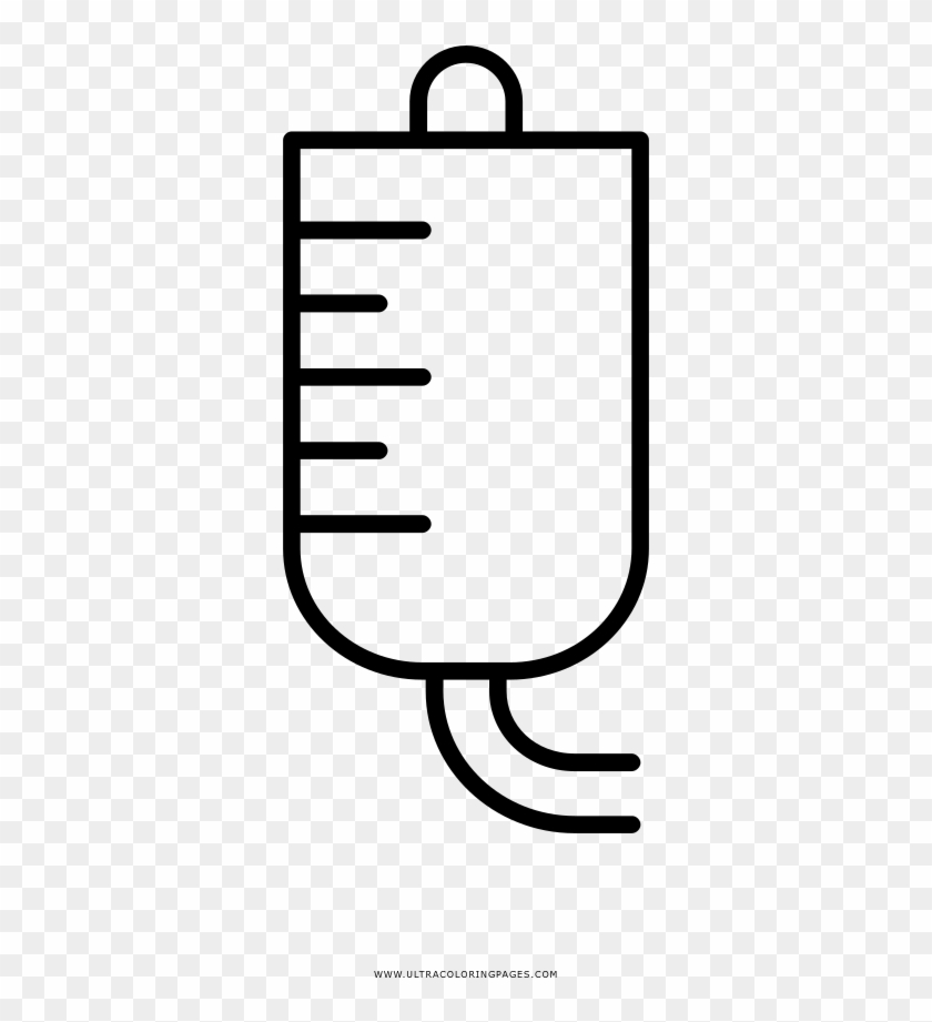 Iv Bag Coloring Page - Iv Bag Coloring Page #1741749