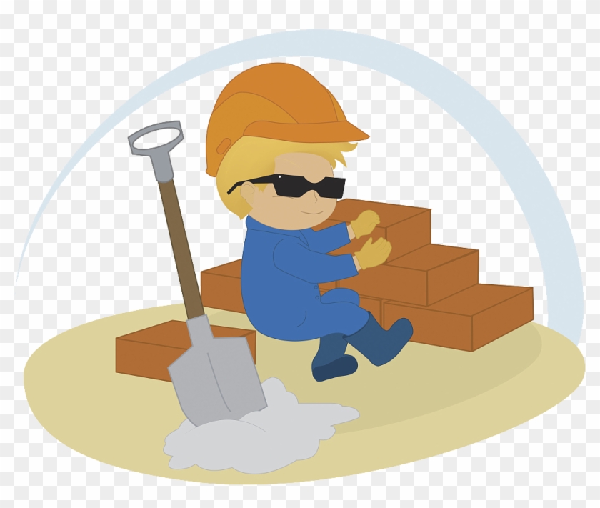 Squares Clipart Shovel - Cartoon #1741840