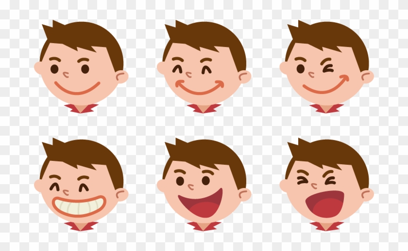 Cartoon Faces Emotion - Cartoon #1741878