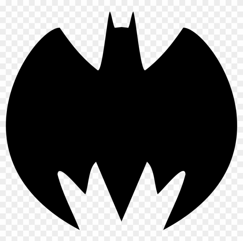 Printable Batman Logo Clipart Best - Mezco Batman Black And White #1742483