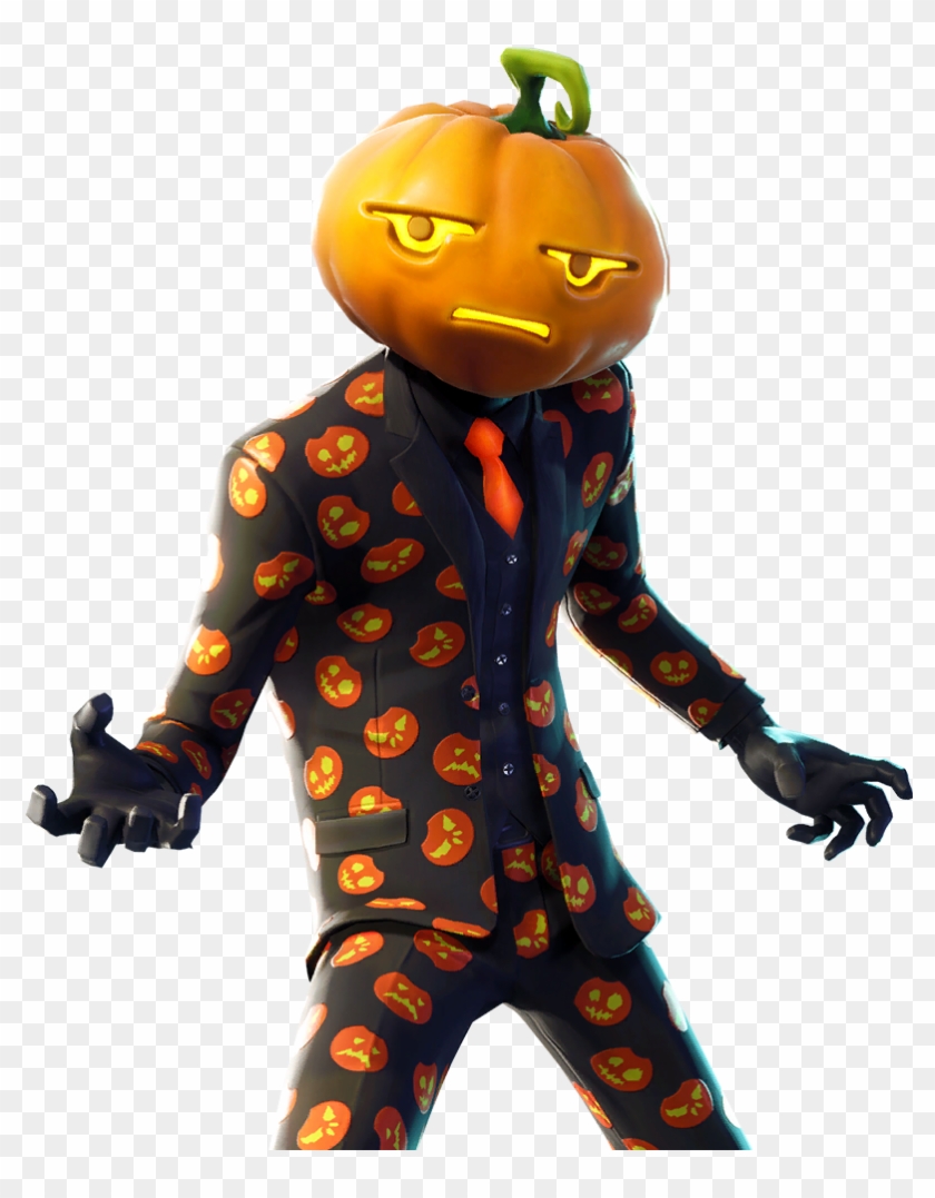 Names & Rarities Of Leaked Skins Cosmetics In V6 - Pumpkin Head Skin Fortnite #1742609