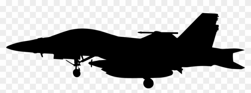 Fighter Jet Png - Fighter Jet Silhouette Png #1743002