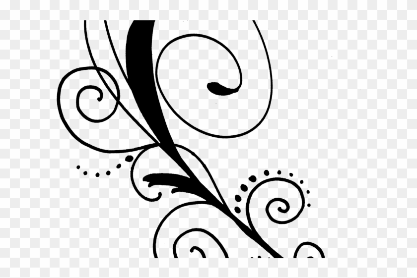Elegance Clipart Corel Draw - Black Designs With Transparent Background #1744333