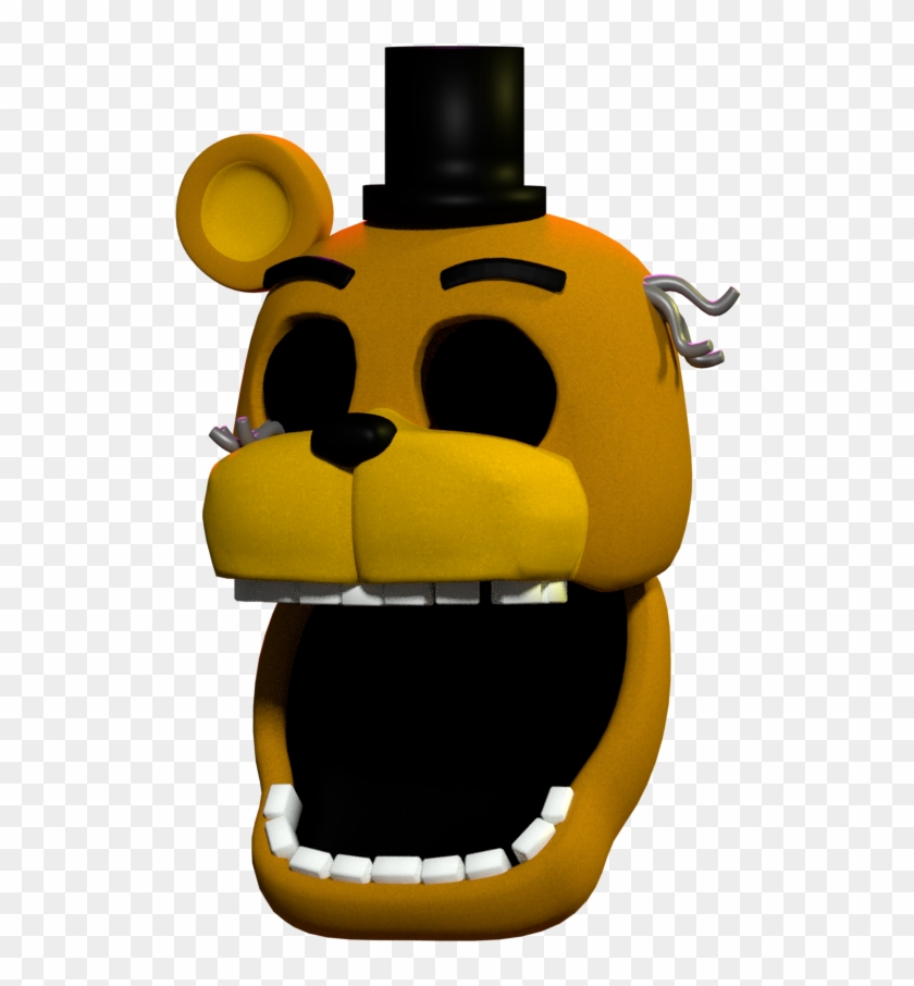 Five Nights At S Fnaf World Freddys - Fnaf World Golden Freddy Head #1745143