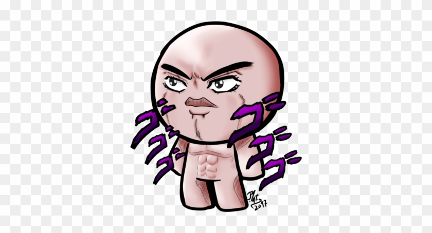 Menacing Jojo Transparent - Jojo Binding Of Isaac #1745200