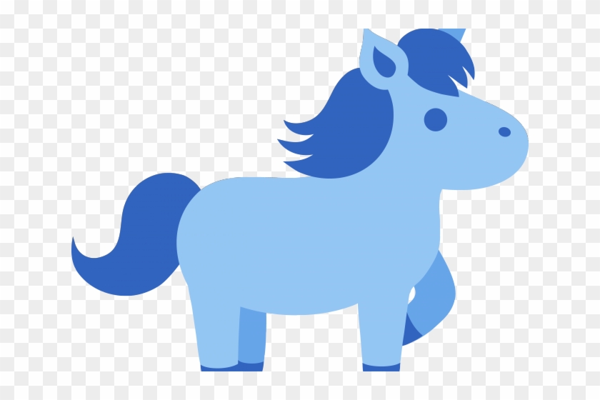 Unicorn Clipart Blue - Pink Unicorn Clipart #1745339