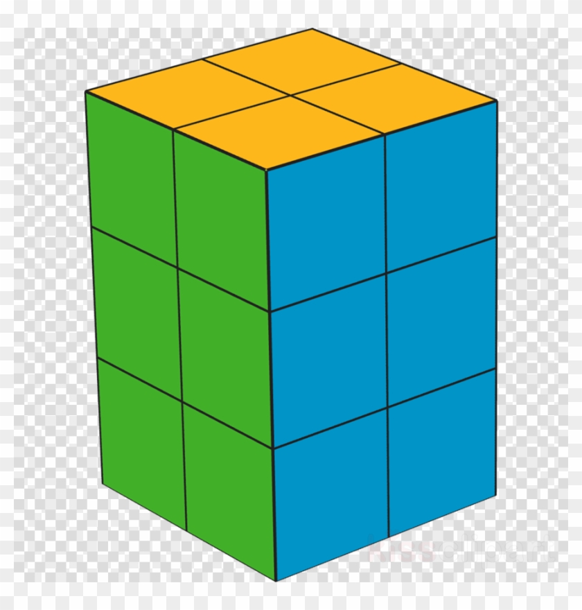Rectangular Prism With 12 Cubes Clipart Surface Area - Gas Giant Png #1745829