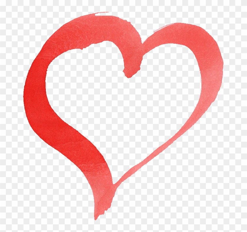 Hearts Clipart Watercolor - Heart #1746416