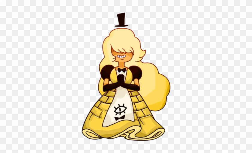 Looks Like Sapphire As Bill Sort Of - Sapphire Steven Universe Bill Cipher #1747436