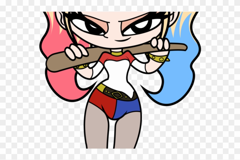 Suicide Clipart Cute - Suicide Squad Harley Quinn Animated #1747615