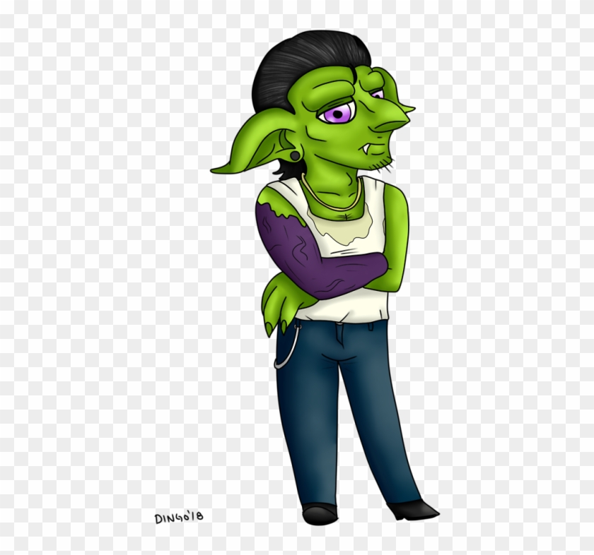 Featuring My Oc Thelma-louise, @dumpsterdragon's Goblin - Cartoon #1747864