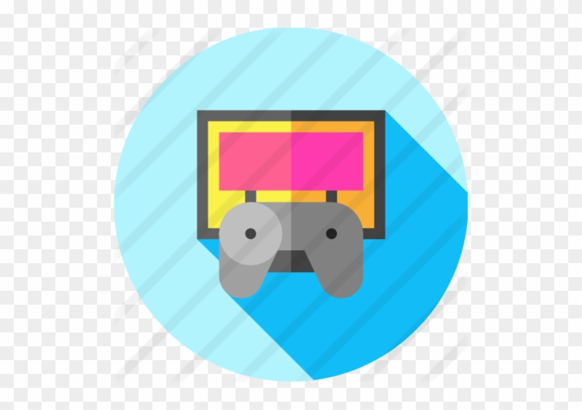 Video Game Free Icon - Circle #1748081