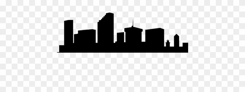 Download Wallpaper Skyline Clipart Full Wallpapers - City Skyline Silhouette #1748240