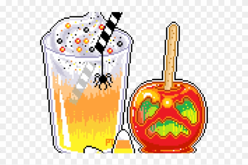 Caramel Clipart Transparent - Хэллоуин Пиксель Арт #1748296