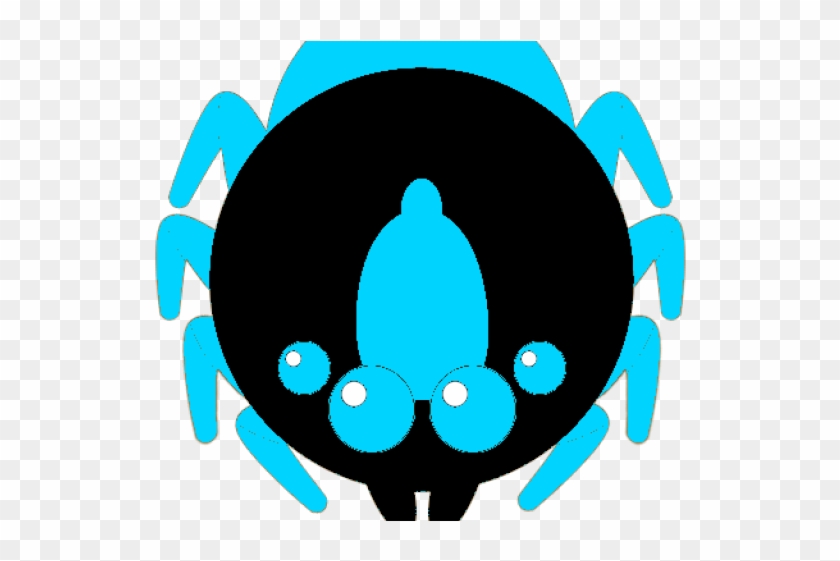 Spider Clipart Aqua - Spider Clipart Aqua #1748375