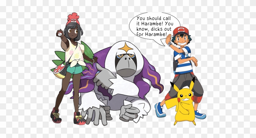 I Seriously Hate The Harambe Meme - Ash And Pikachu Pokemon Sun And Moon #1748551