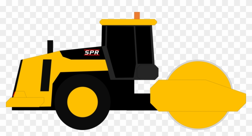 Spr Steamroller By Coulden - Steamroller Clip Art #1748608