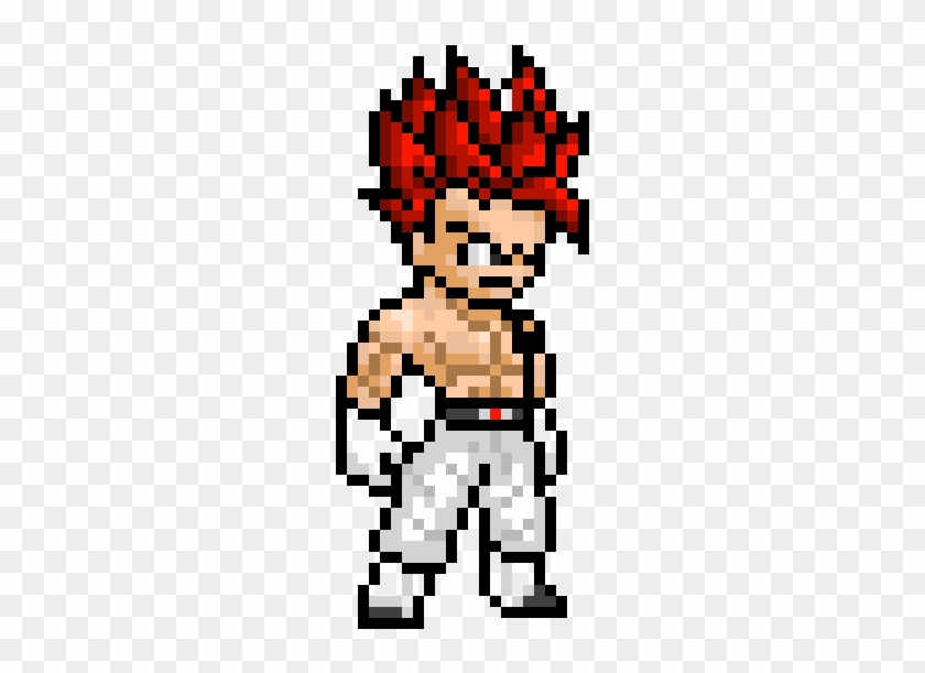 Drake - Dibujos Pixelados De Goku #1748867