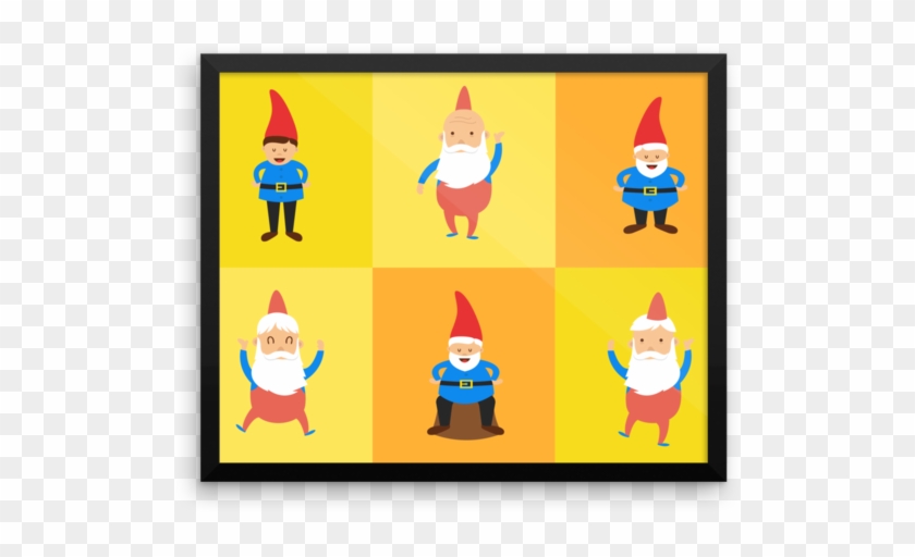 Gnomes Framed Poster - Cartoon #1749044