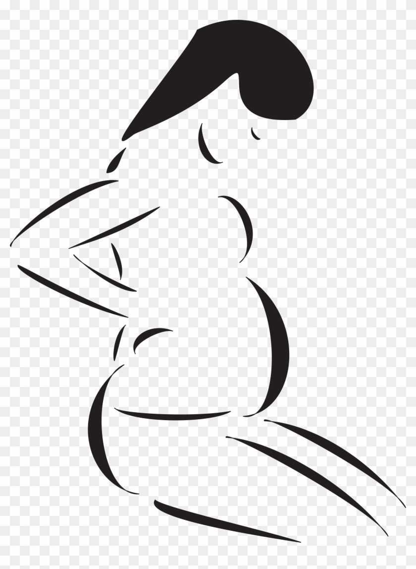 “that Is Due To The Shifting Of The Spine Which Makes - Pregnant Pain Png #1750109