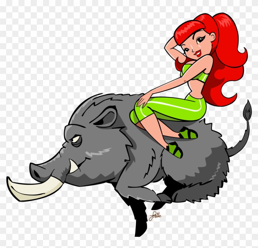Blackboar-pinup - Cartoon #1751681