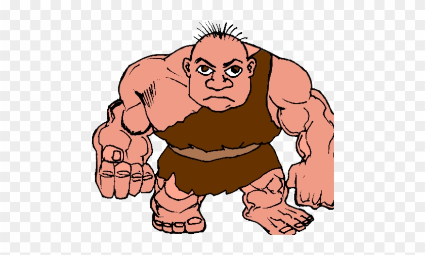 Menacing Ogre - Cartoon #1751714