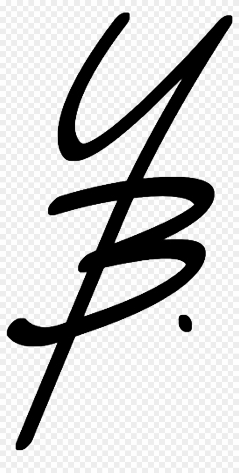 Yb Logo - - Calligraphy #1751965