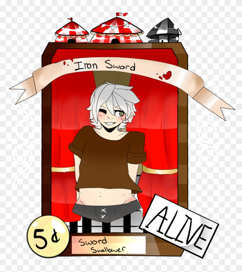 {fantastic Freaks App} Iron Sword By Ginger-lov - Cartoon #1752809