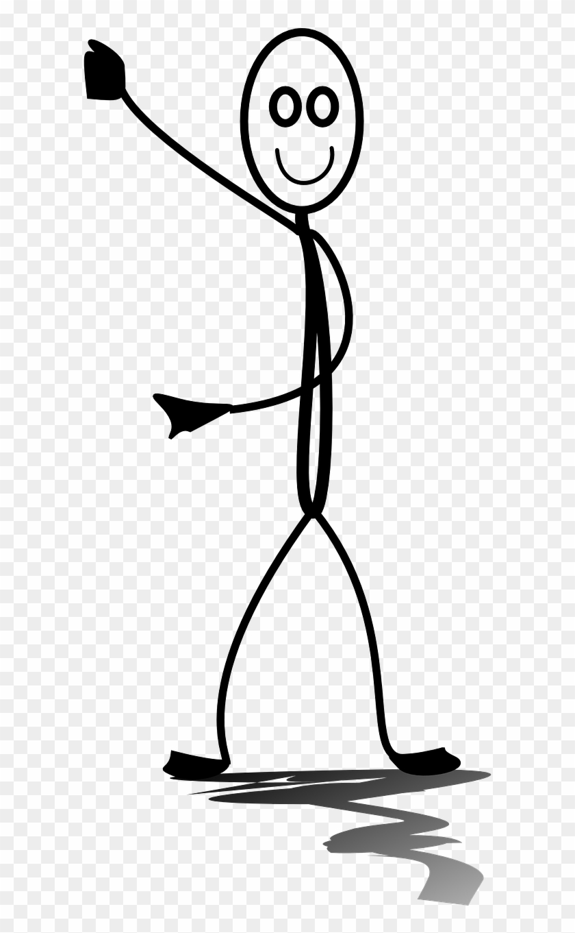 Stickman Stand Show - Stick Man Holding Paper #1752910