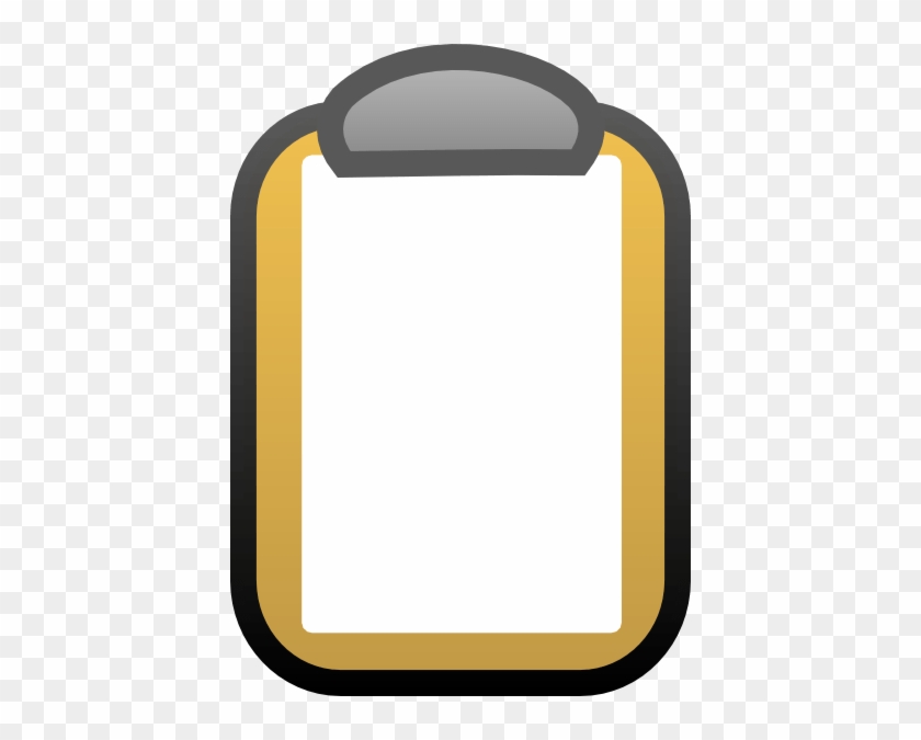 Notepad Paper Clip Art At Clker - Notepad With Paper Clip #1753170