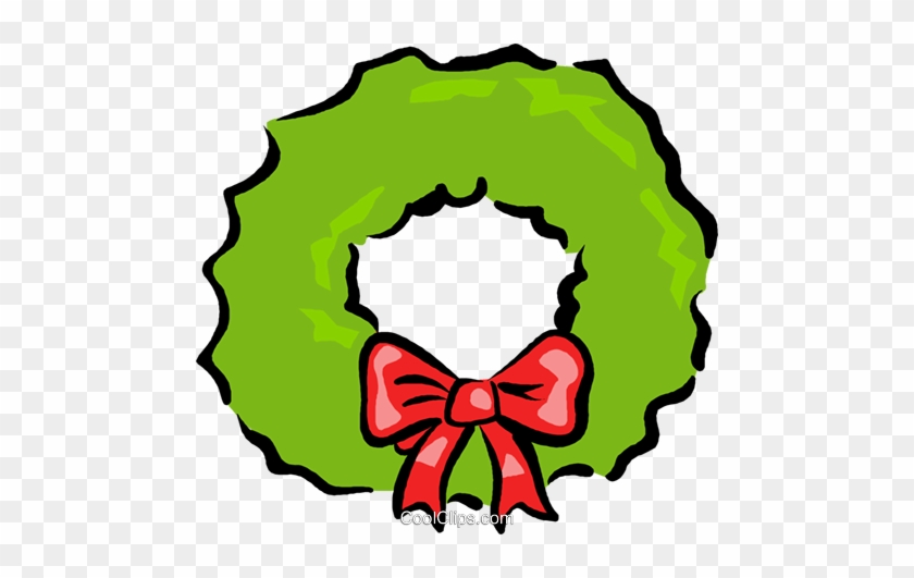 Wreaths Royalty Free Vector Clip Art Illustration - Wreaths Royalty Free Vector Clip Art Illustration #1753239