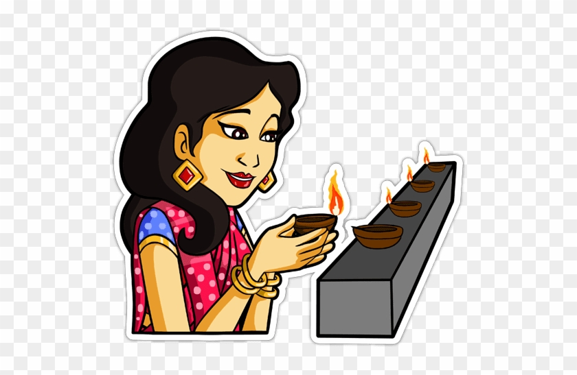 Every Mood Of The Festival, From A Vanila Happy Diwali - Happy Diwali Hike Sticker #1753314